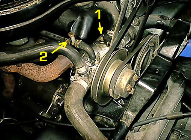 Ford focus radiator bleeder screw #5